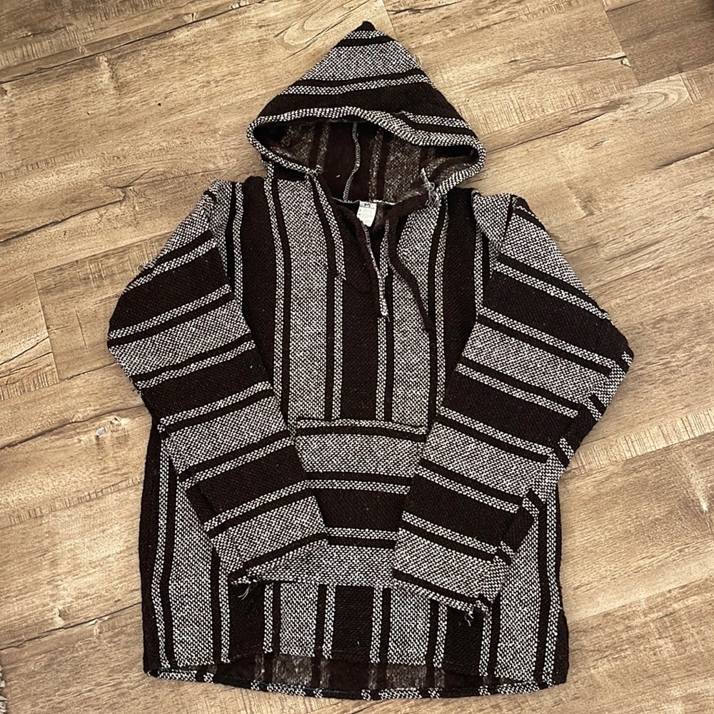 Mexican Sweater/ Pancho Size Medium